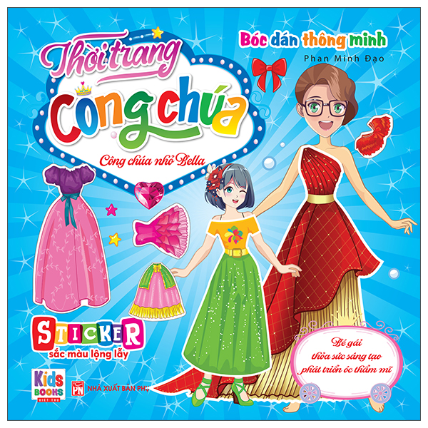 Bóc Dán Thông Minh - Thời Trang Công Chúa - Công Chúa Nhỏ Elsa - Ảnh 4
