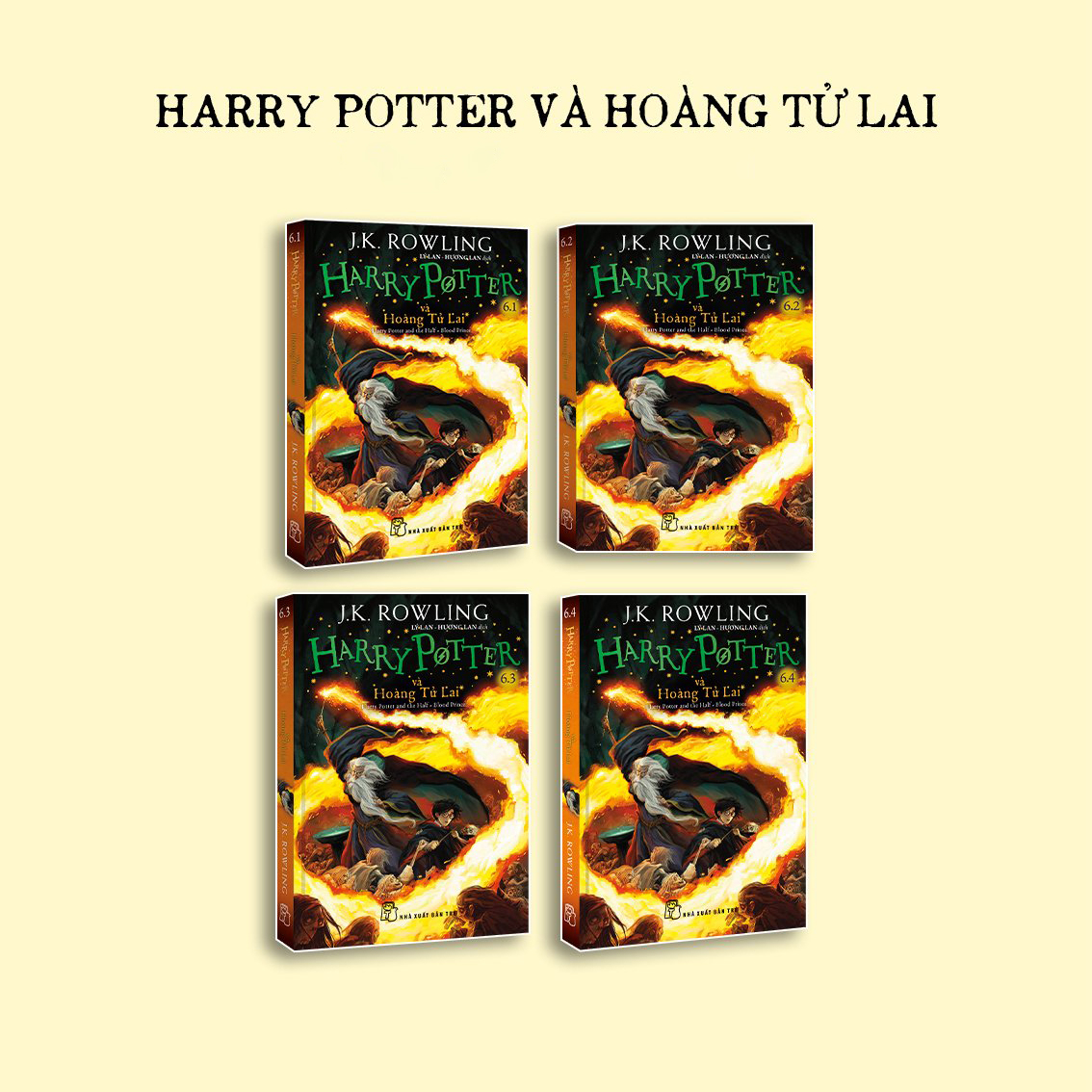 boxset harry potter trọn bộ 7 tập - khổ nhỏ (bộ 30 cuốn) - Ảnh 11