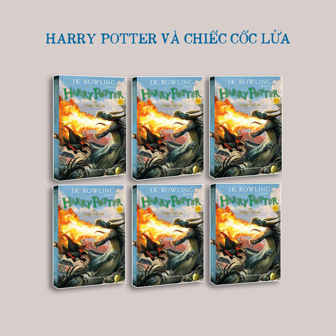boxset harry potter trọn bộ 7 tập - khổ nhỏ (bộ 30 cuốn) - Ảnh 7