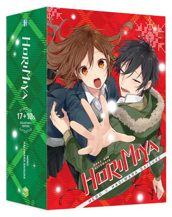 boxset horimiya - tập 17 + tập 10.5 (bộ 2 cuốn) - bản sưu tầm - tặng kèm box + bìa 2 mặt horimiya - tập 17 + card ngọc trai + clear file + tapestry a1 - Ảnh 6