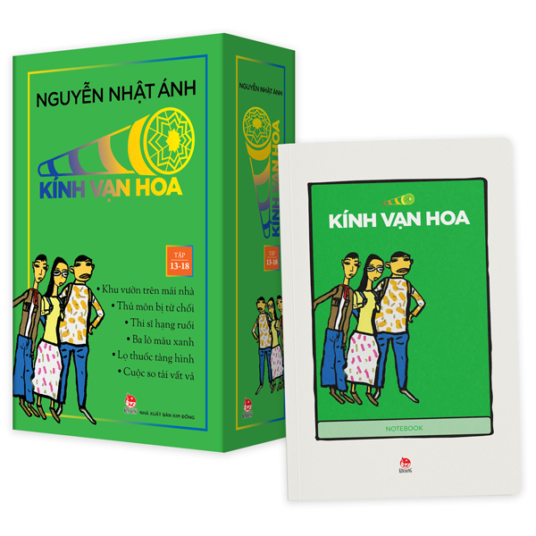 Boxset Kính Vạn Hoa - Bộ Kỉ Niệm 30 Năm: Tập 19 - 24 (Hộp 6 Tập) - Tặng Kèm Sổ Tay Kính Vạn Hoa - Ảnh 10