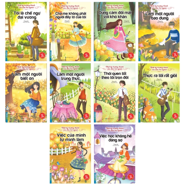 boxset nhật ký trưởng thành của đứa trẻ ngoan (bộ 10 cuốn) - Ảnh 21