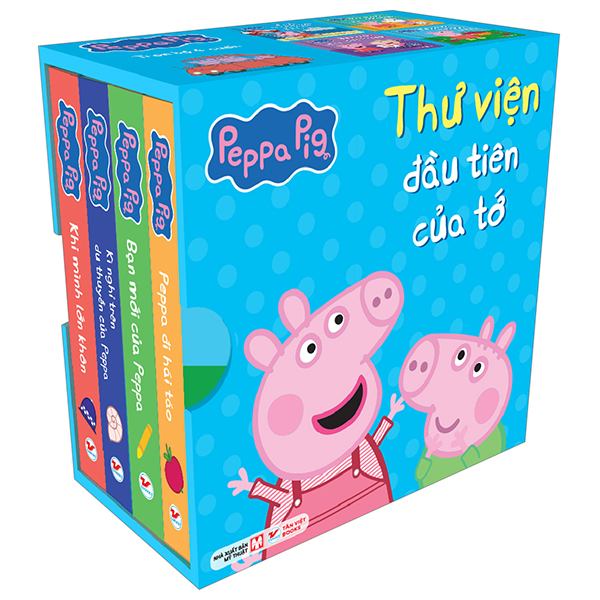 Boxset Peppa Pig - Thư Viện Yêu Thích Của Tớ (Hộp 4 Cuốn) - Ảnh 14