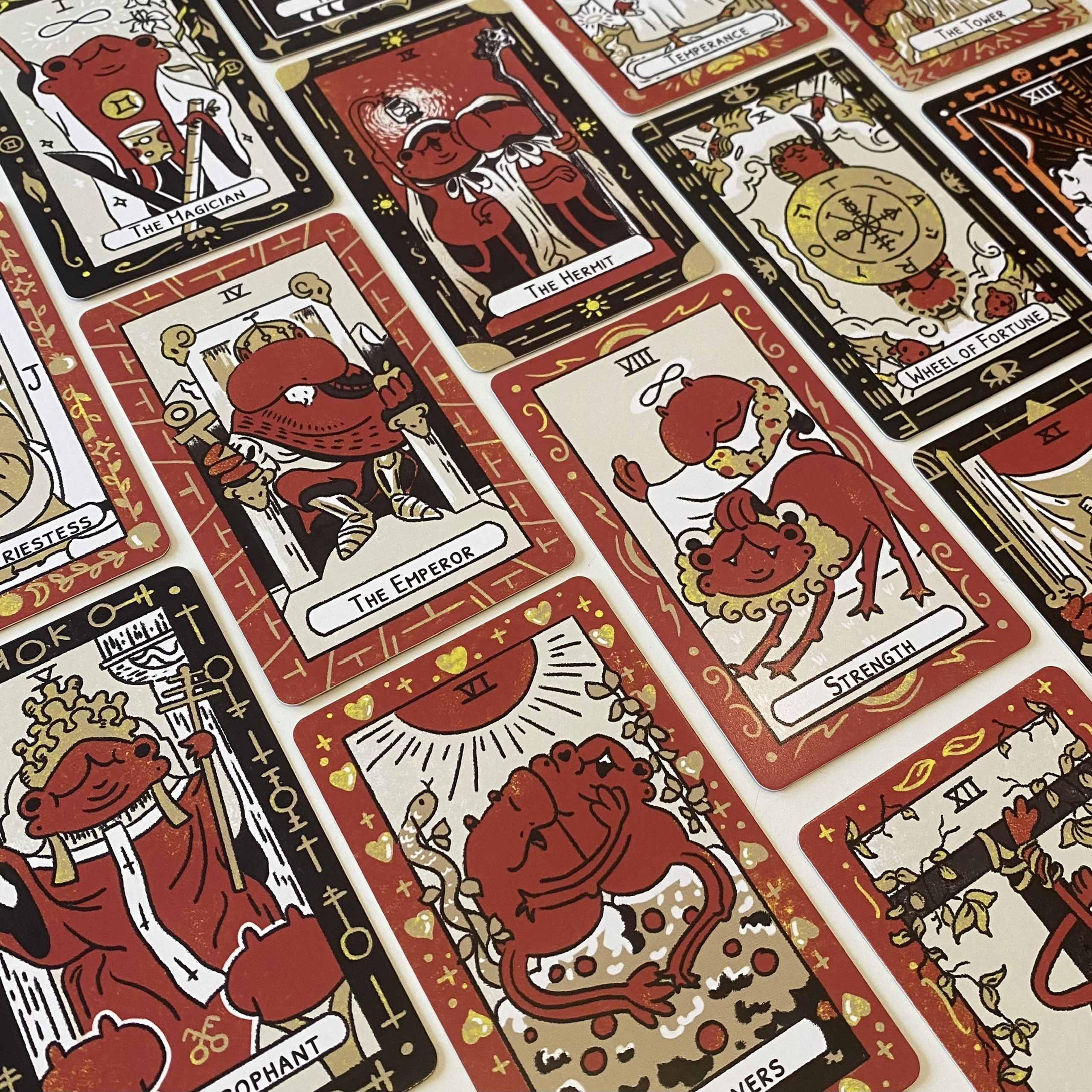 boxset tảo tần tarot (bộ bài + sách hướng dẫn) - Ảnh 8