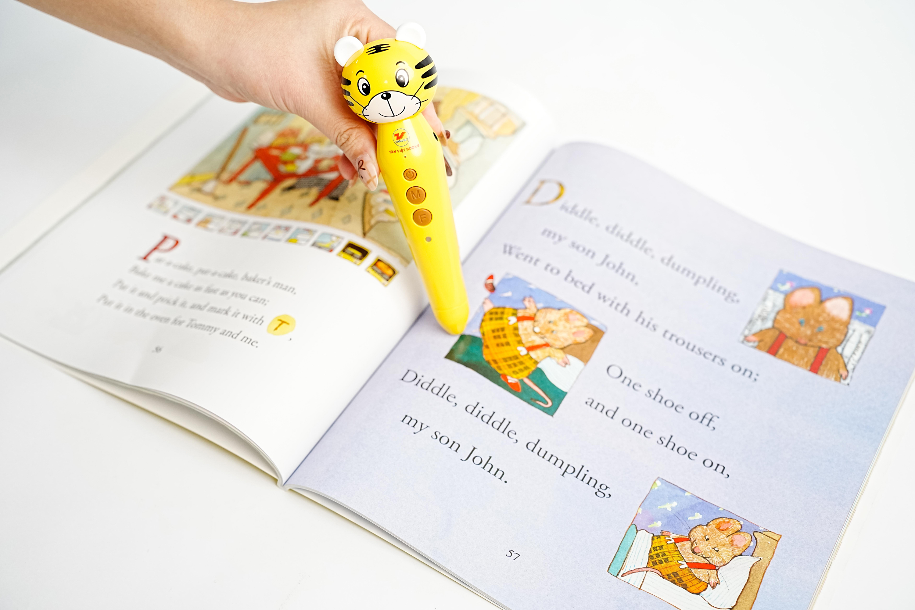 Bút Chấm Đọc-Học Tiếng Anh Tân Việt - Cô Gia Sư Tiếng Anh Bản Xứ Tại Nhà - Phiên Bản Ngỗng Mẹ (Dành Cho Trẻ Từ 0 Đến 6 Tuổi) - Ảnh 14