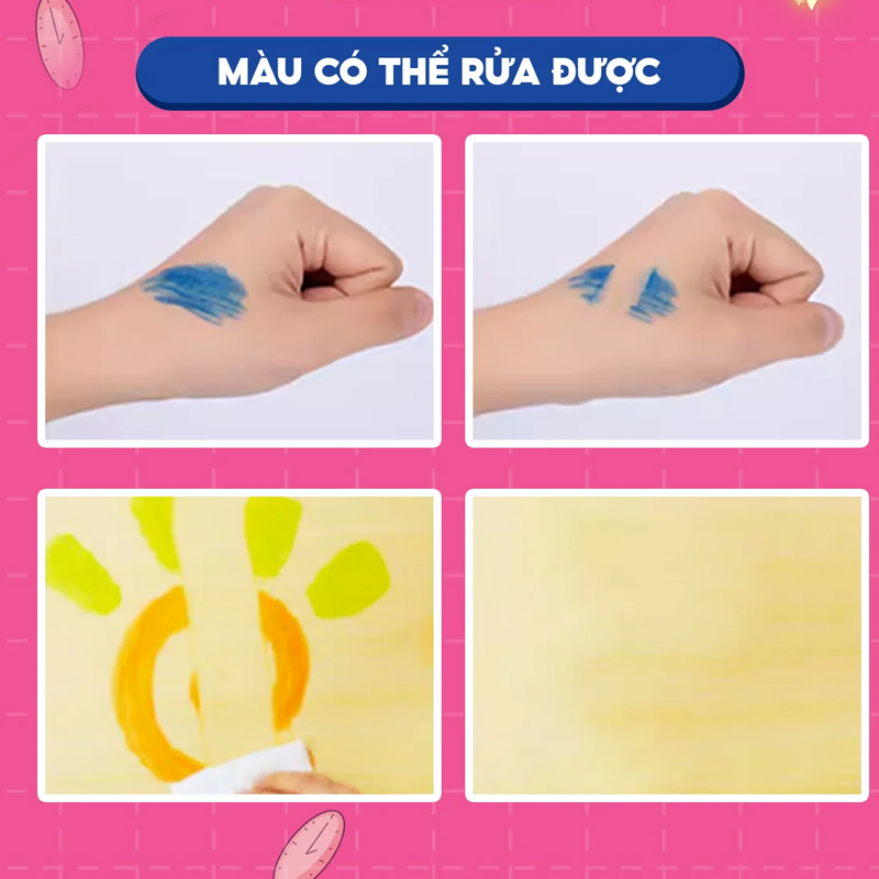 combo bộ 02 sách tô màu công chúa tinh nghịch kèm bút sáp màu - Ảnh 11