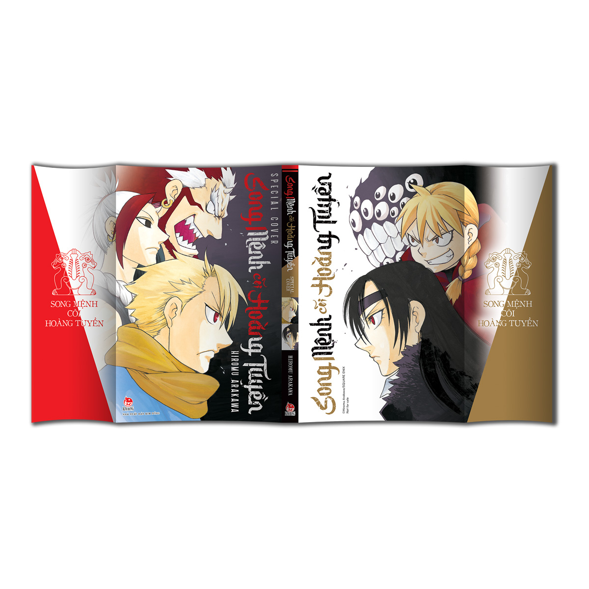 Combo Manga - Song Mệnh Cõi Hoàng Tuyền - Tập 1 - Bản Thường + Bản Đặc Biệt (Bộ 2 Cuốn) - Tặng Kèm Special Cover + Special Cover Metalize + Lịch Để Bàn 2026 + Postcard Metalize + Trang Màu Bổ Sung Từ Tạp Chí + Postcard Có Chữ Kí Tác Giả - Ảnh 10