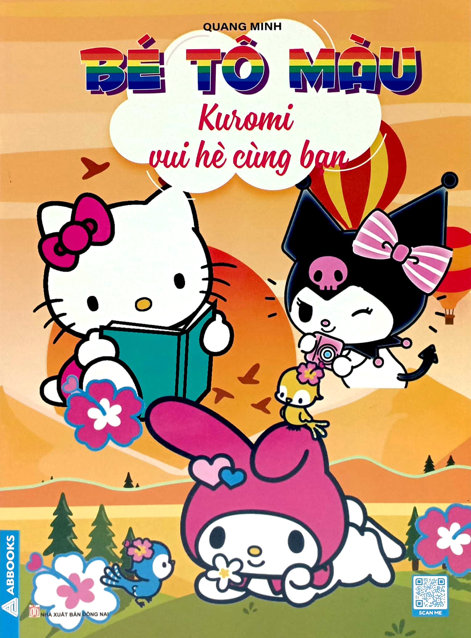 combo sách bé tô màu hello kitty (bộ 3 cuốn) - Ảnh 6