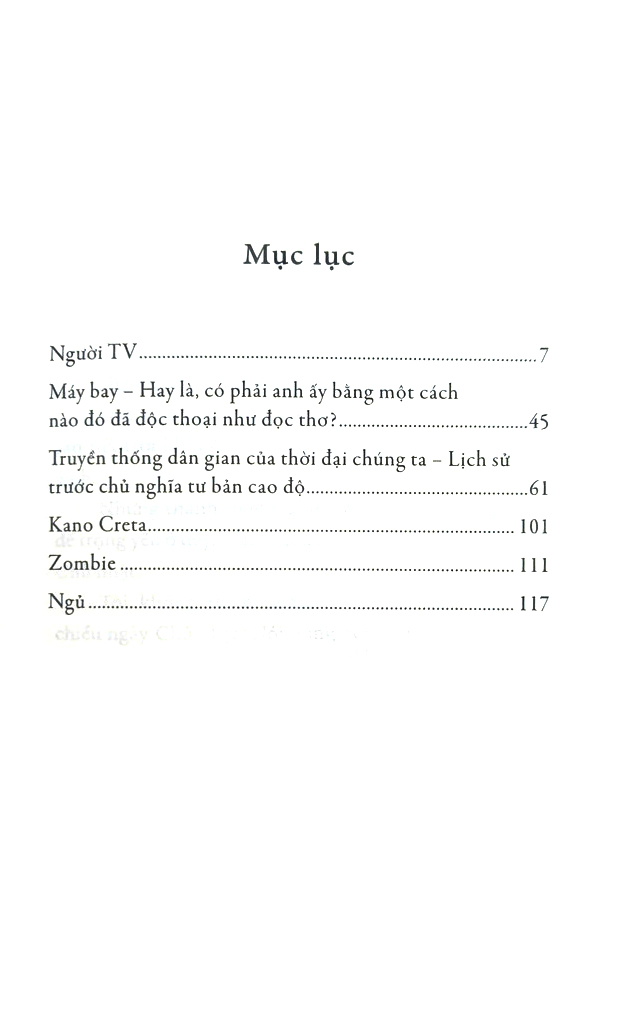 combo sách truyện ngắn của tác giả haruki murakami - sau động đất + những chuyện lạ ở tokyo + người tv (bộ 3 cuốn) - Ảnh 9