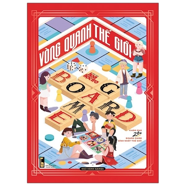 combo vòng quanh thế giới board game - sách độc quyền fahasa + thẻ bài ma sói character việt hóa - Ảnh 2