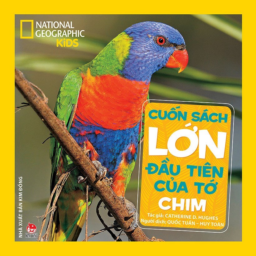 cuốn sách lớn đầu tiên của tớ - chim - bìa cứng (tái bản 2024) - Ảnh 3