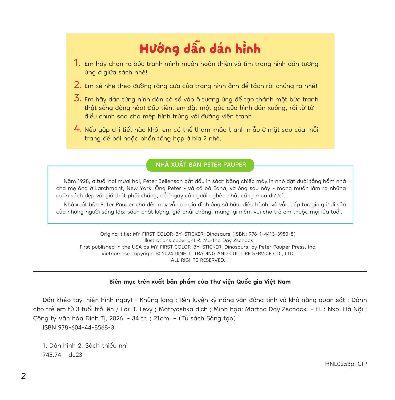 Dán Khéo Tay, Hiện Hình Ngay! - Khủng Long - Ảnh 5