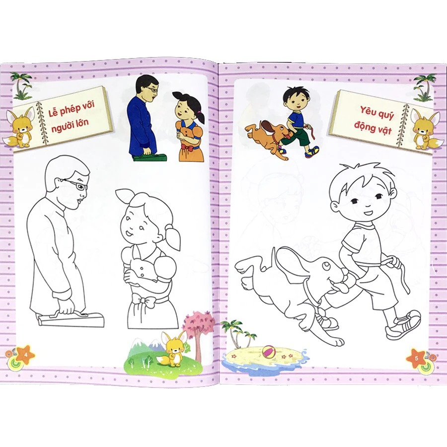 Dành Cho Trẻ Mầm Non - Tập Tô Màu Mẫu Giáo - Chủ Đề Kỹ Năng Sống (Tái Bản 2025) - Ảnh 4