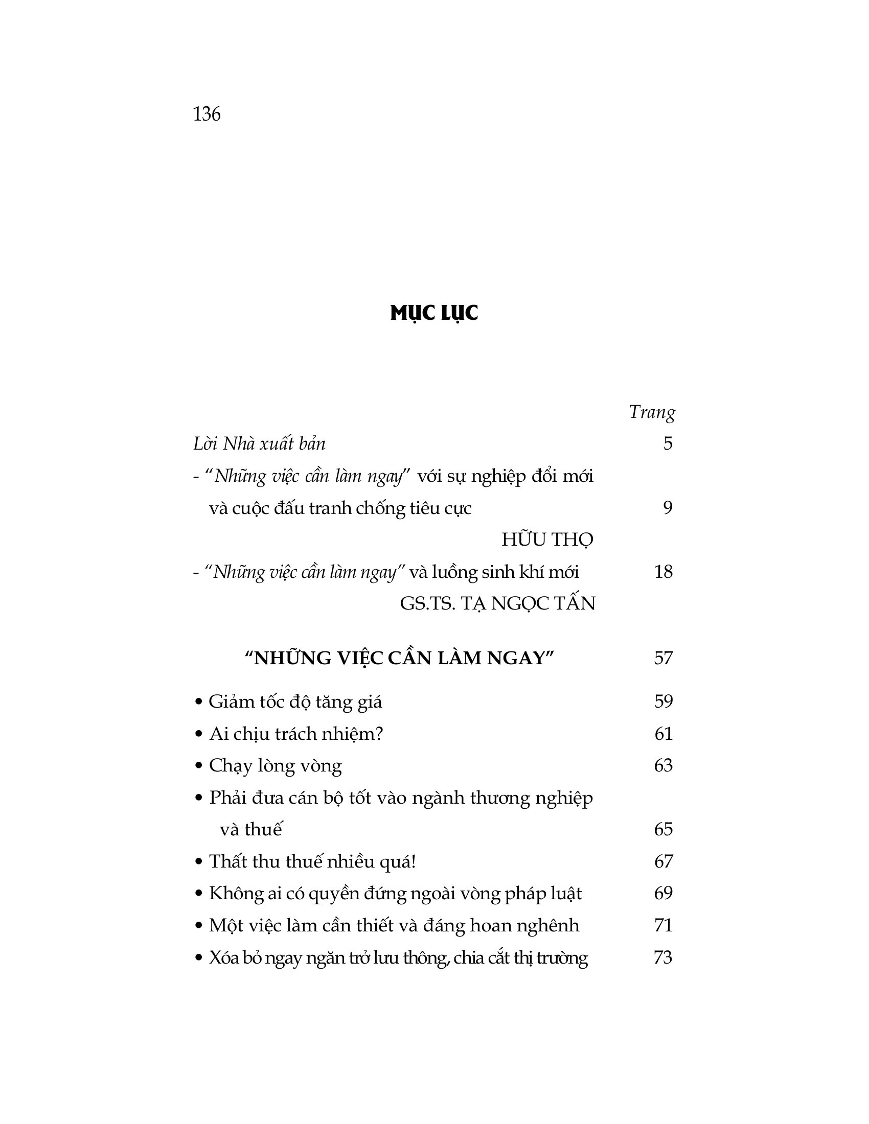 Dấu Ấn - “Những Việc Cần Làm Ngay” - Ảnh 13