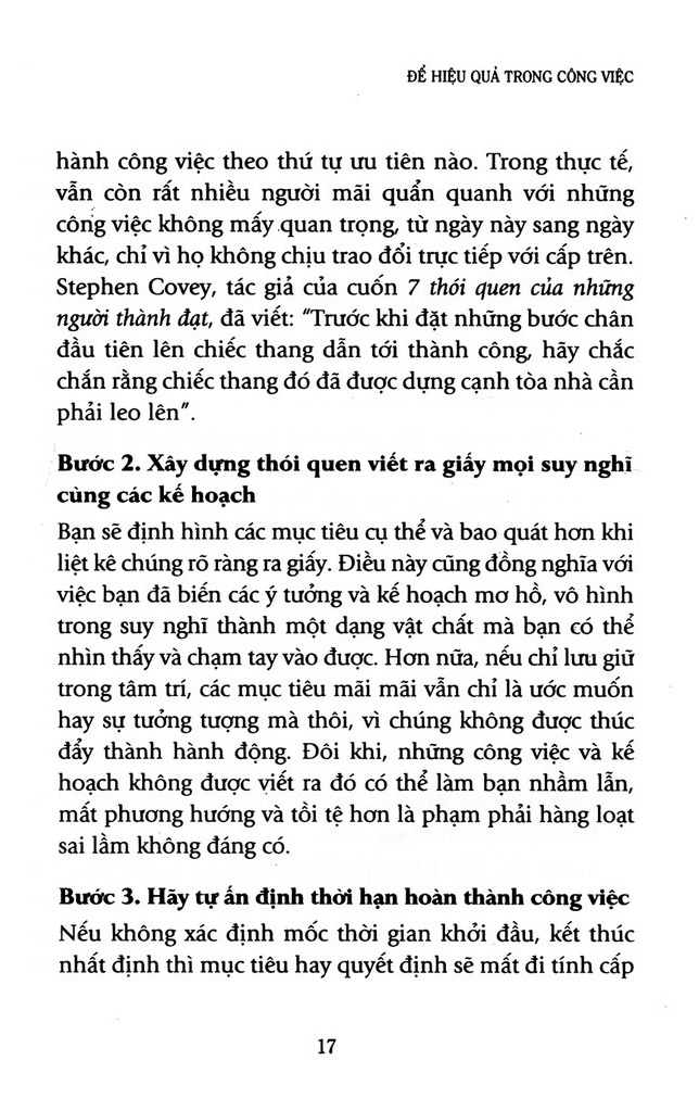 Để Hiệu Quả Trong Công Việc (Tái Bản 2025) - Ảnh 5