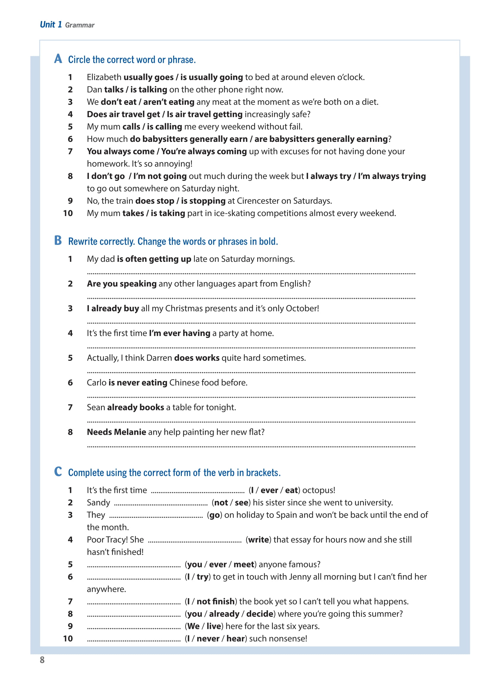Destination B2 - Grammar And Vocabulary With Answer Key (Không Đáp Án) (Tái Bản 2025) - Ảnh 9