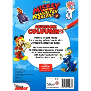 disney junior - mickey & the roadster racers: awesome colouring (colouring play disney) - Ảnh 6