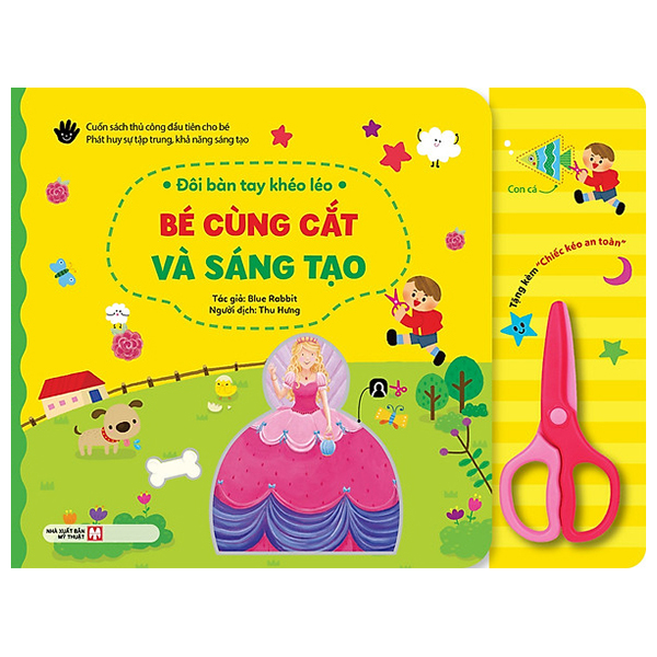 Đôi Bàn Tay Khéo Léo - Cuốn Sách Đầu Tiên Về Cắt Dán - Bìa Cứng - Ảnh 3