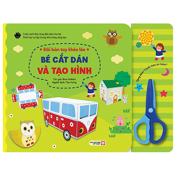 Đôi Bàn Tay Khéo Léo - Cuốn Sách Đầu Tiên Về Cắt Dán - Bìa Cứng - Ảnh 4