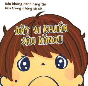 ehon kỹ năng sống - đánh răng xúc miệng (tái bản 2020) - Ảnh 3