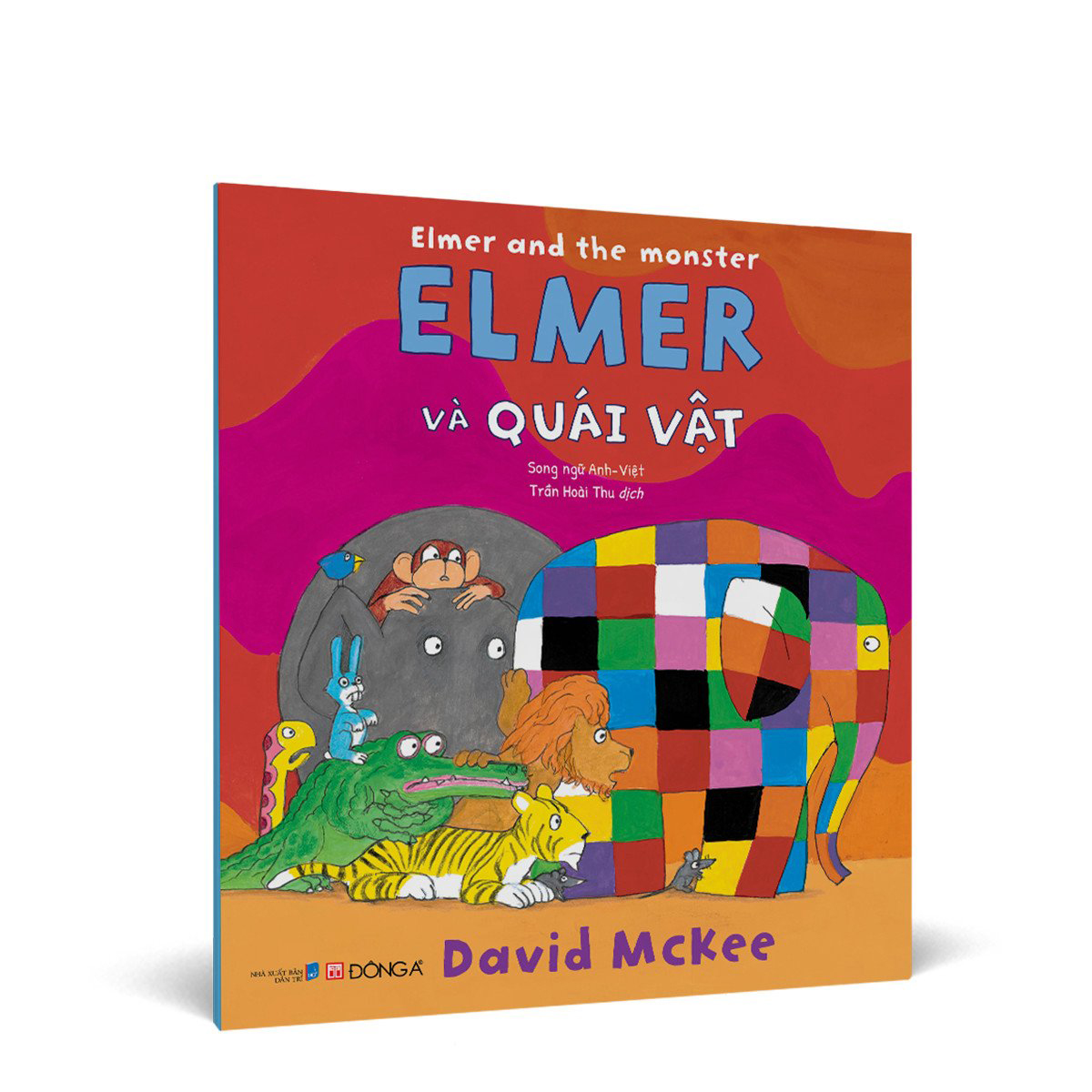 elmer and the monster - elmer và quái vật - song ngữ anh-việt - Ảnh 2