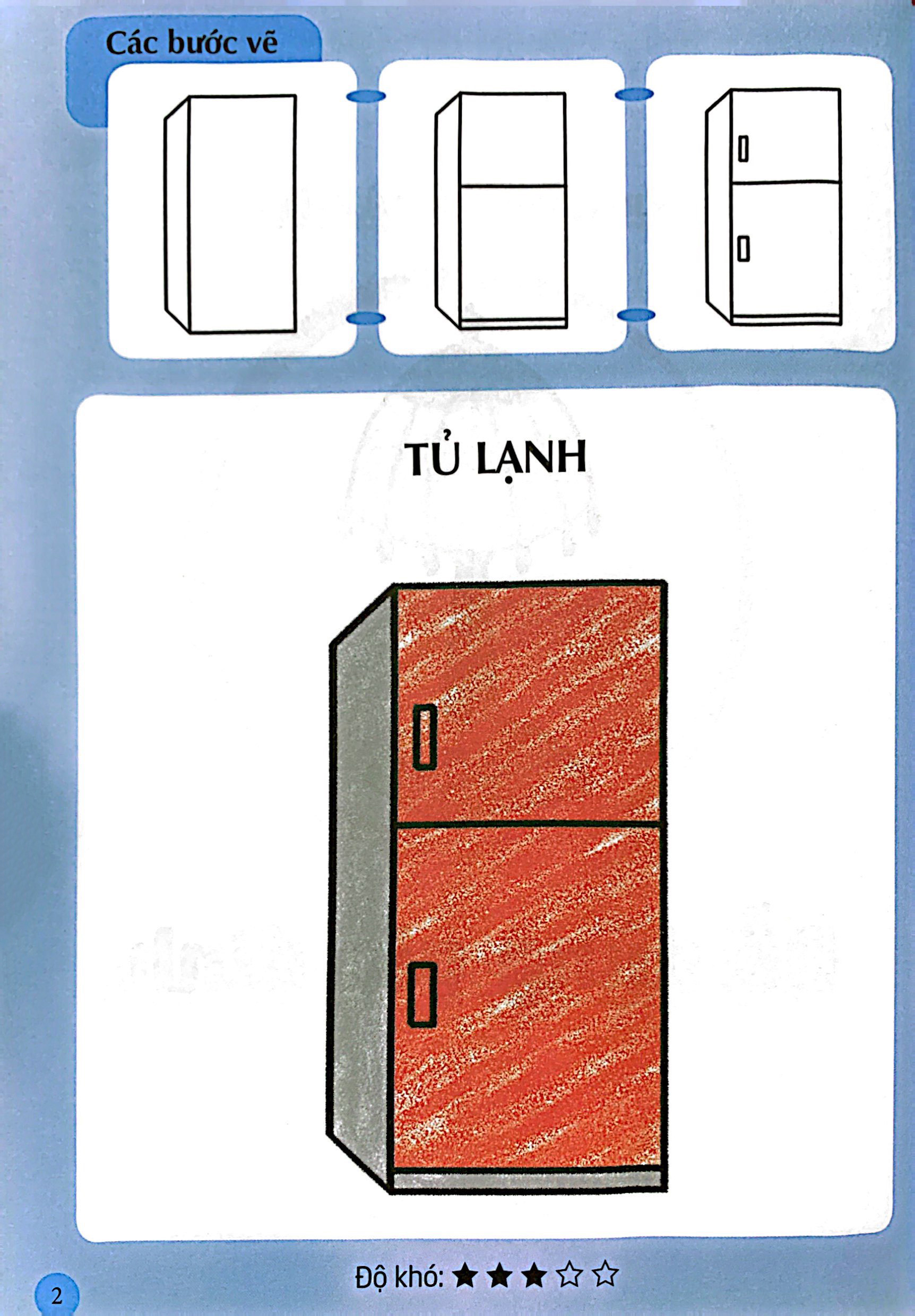 em tập vẽ và tô màu - đồ dùng gia đình - Ảnh 3