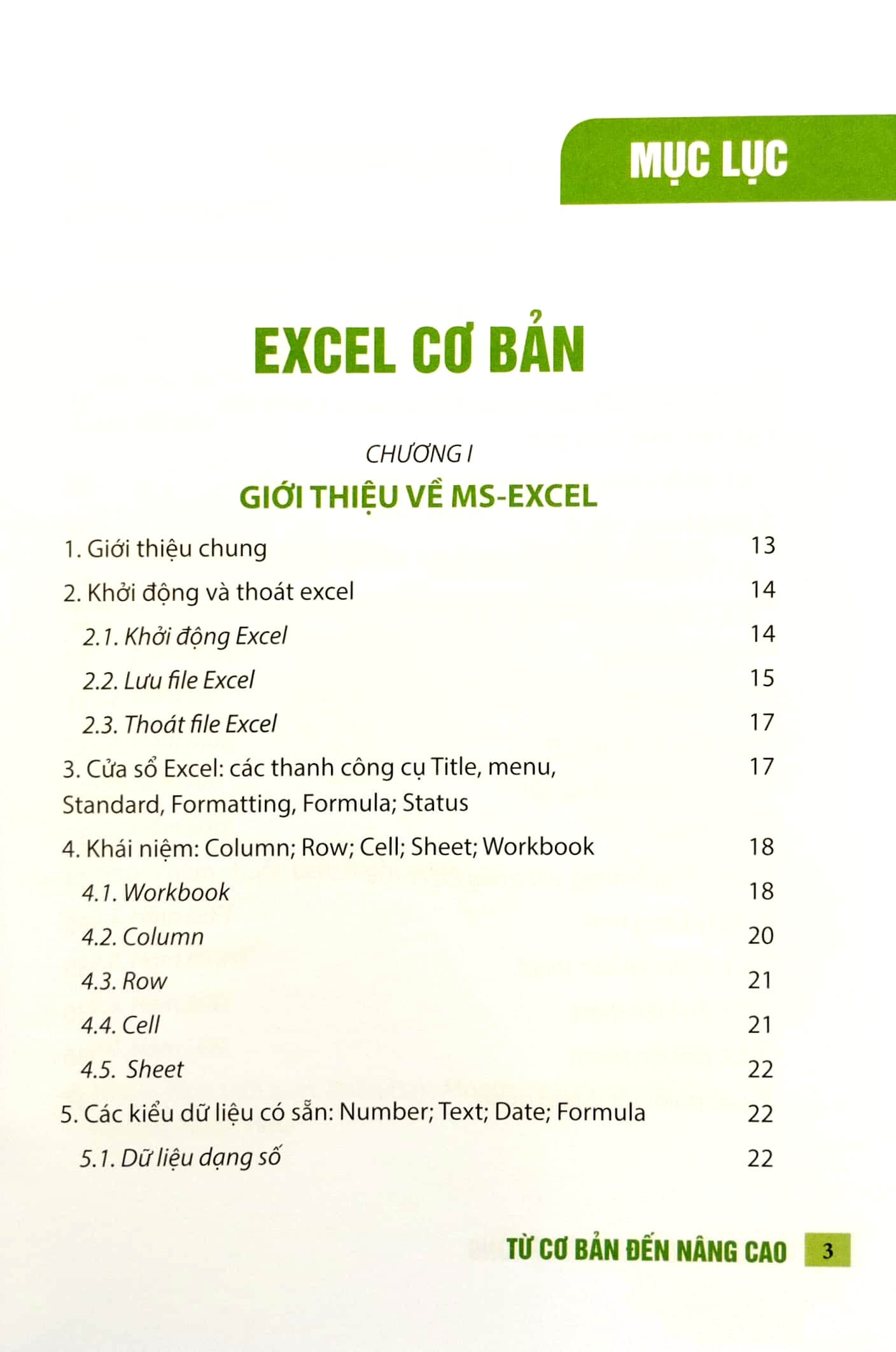 excel ứng dụng văn phòng - từ cơ bản đến nâng cao (tái bản 2023) - Ảnh 4