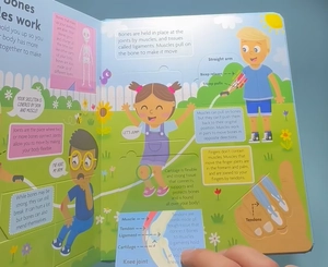 funfacts - lift the flap board book - discover the human body - Ảnh 6