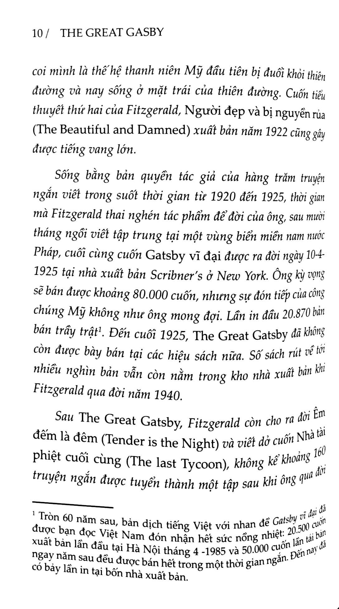 gatsby vĩ đại (song ngữ anh-việt) (tái bản 2023) - Ảnh 5