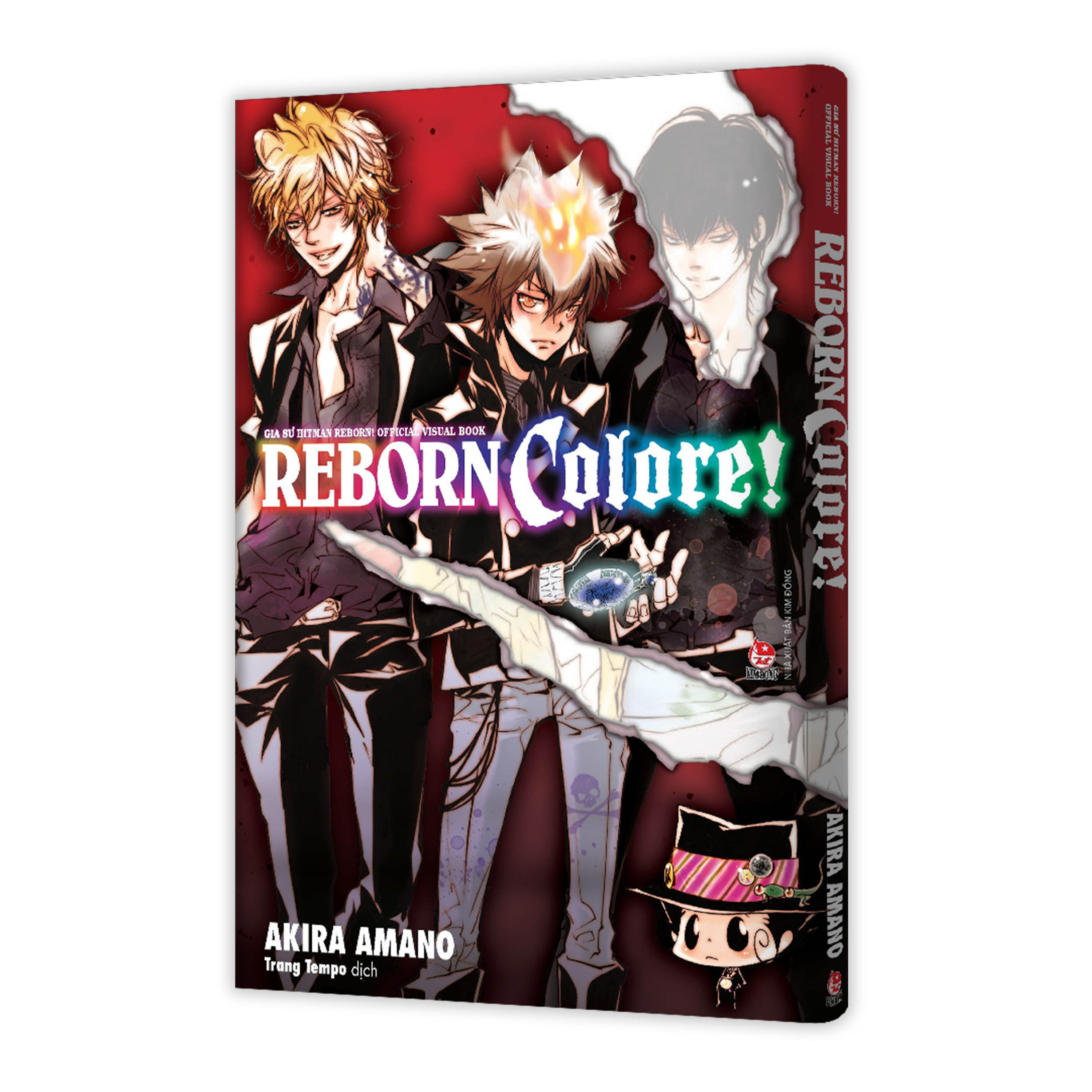 gia sư hitman reborn! official visual book - reborn colore! - tặng kèm sticker - Ảnh 4