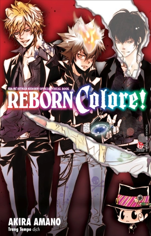 gia sư hitman reborn! official visual book: reborn colore! - tặng kèm sticker + poster - Ảnh 2
