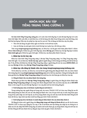 giáo trình tiếng trung tăng cường - sách bài tập tổng hợp - quyển 5/6 - Ảnh 5