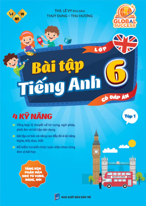 Global Success - Bài Tập Tiếng Anh 6 - 4 Kỹ Năng - Tập 1 (Có Đáp Án) (Tái Bản 2026) - Ảnh 2