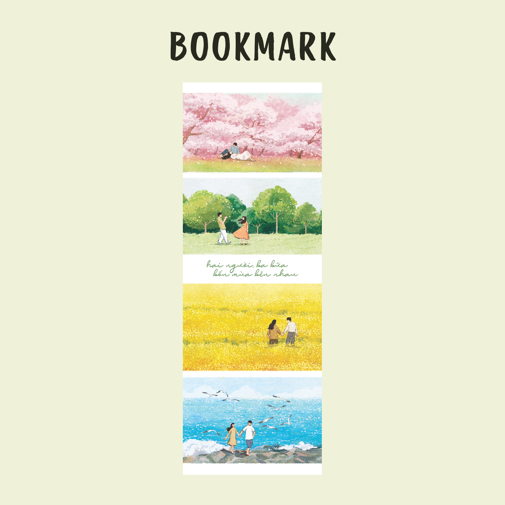 Hai Người, Ba Bữa, Bốn Mùa Bên Nhau - Bản Đặc Biệt - Tặng Kèm Bookmark + Postcard - Ảnh 4