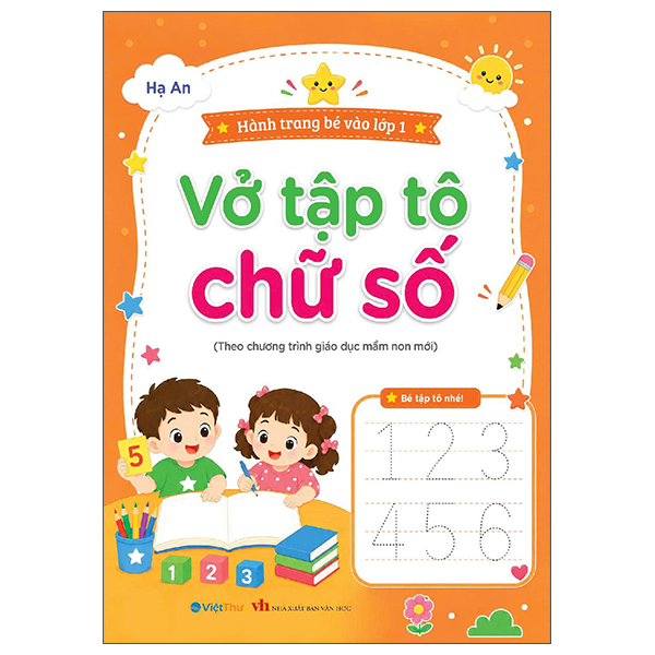 Hành Trang Bé Vào Lớp 1 - Vở Tập Tô Chữ Số - Ảnh 1