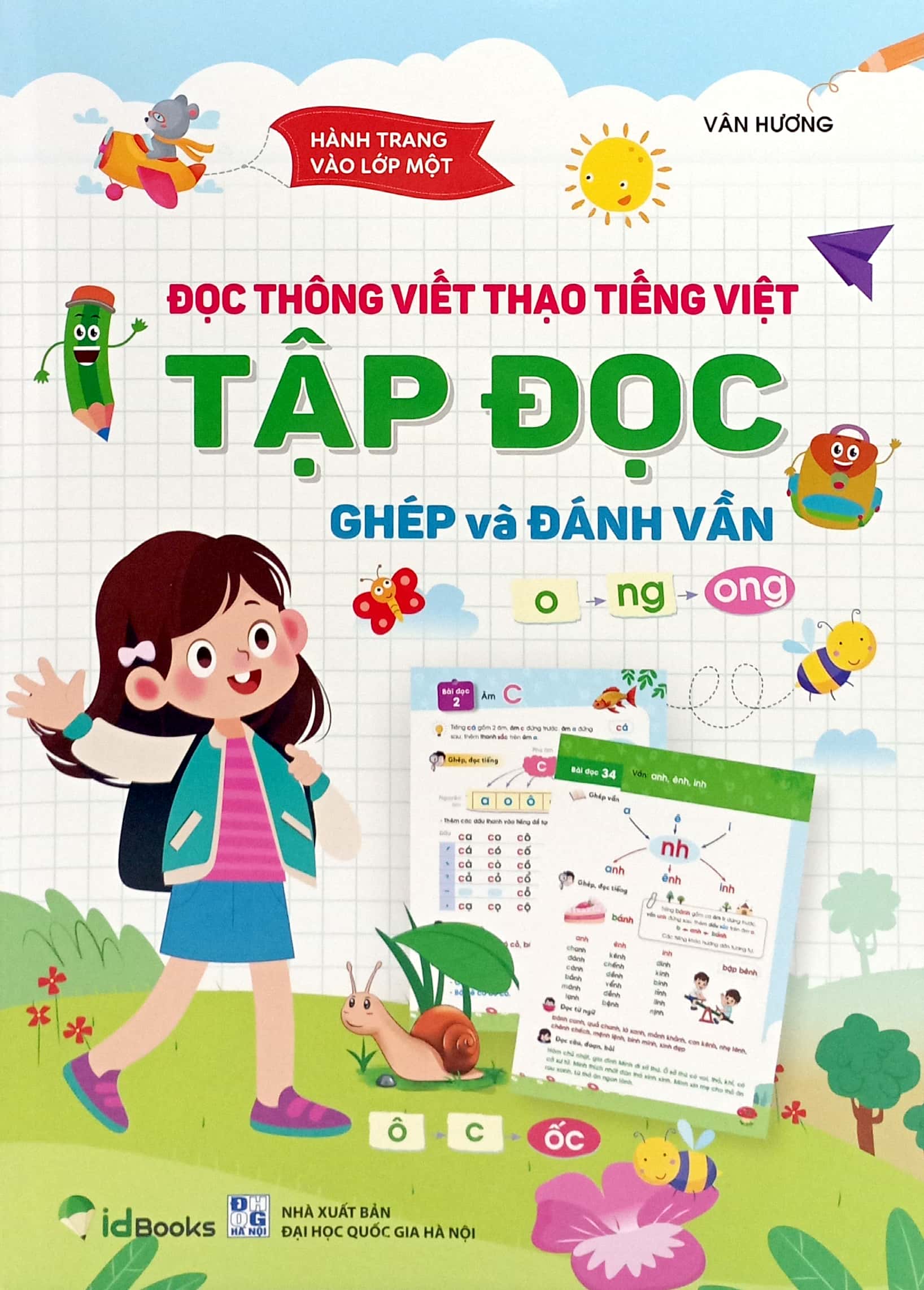 hành trang vào lớp 1-đọc thông viết thạo tiếng việt tập đọc ghép và đánh vần - Ảnh 2