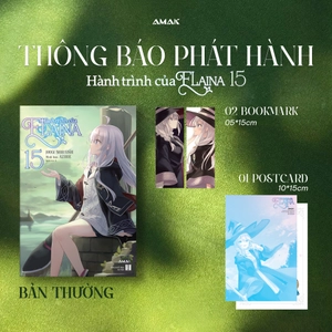 hành trình của elaina - tập 15 - tặng kèm 1 postcard + 2 bookmark - Ảnh 2