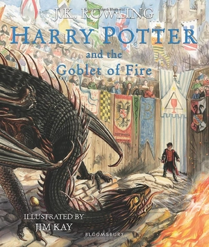 harry potter and the goblet of fire illustrated edition - Ảnh 3