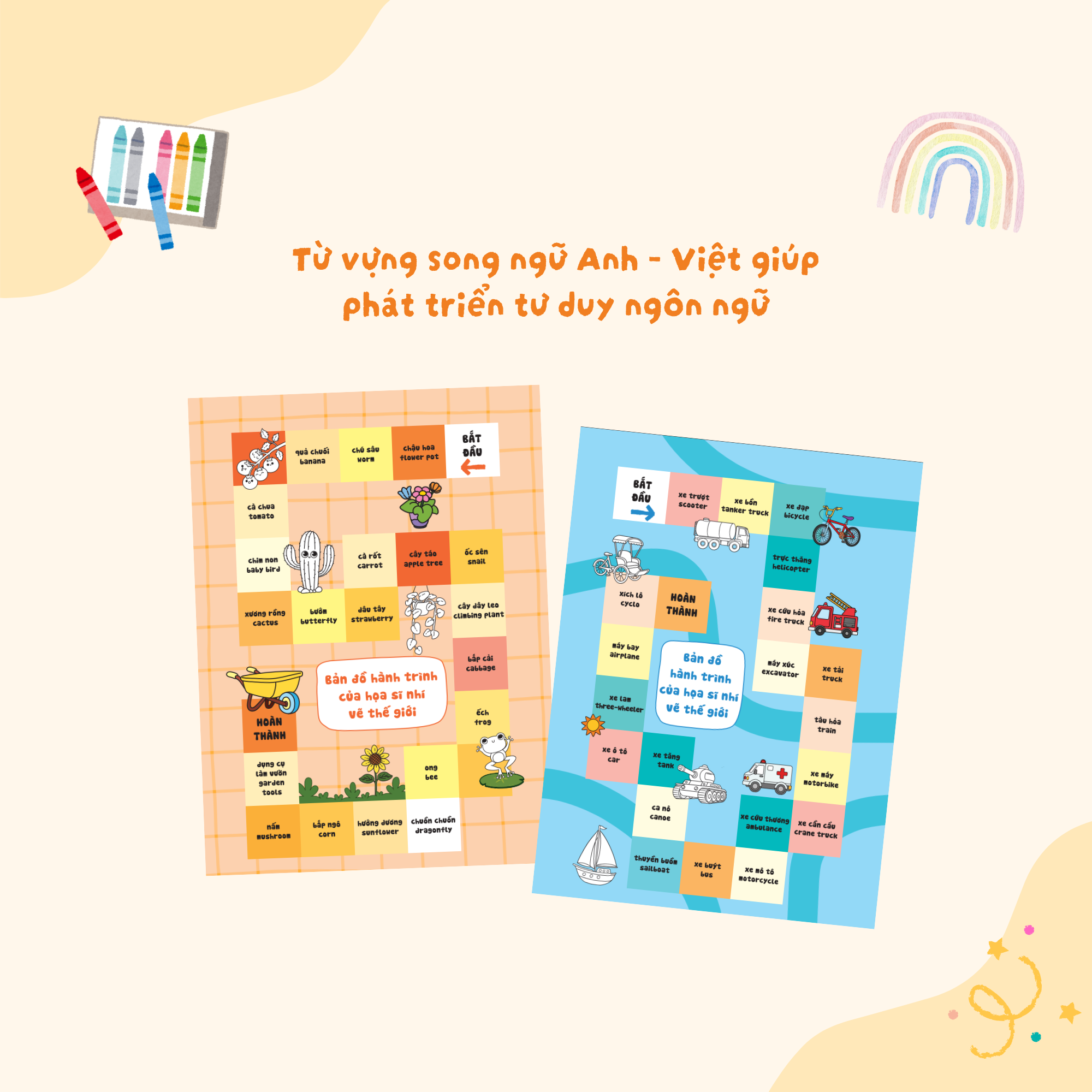 Họa Sĩ Nhí Vẽ Thế Giới - Đoàn Xe Rộn Ràng - Ảnh 6