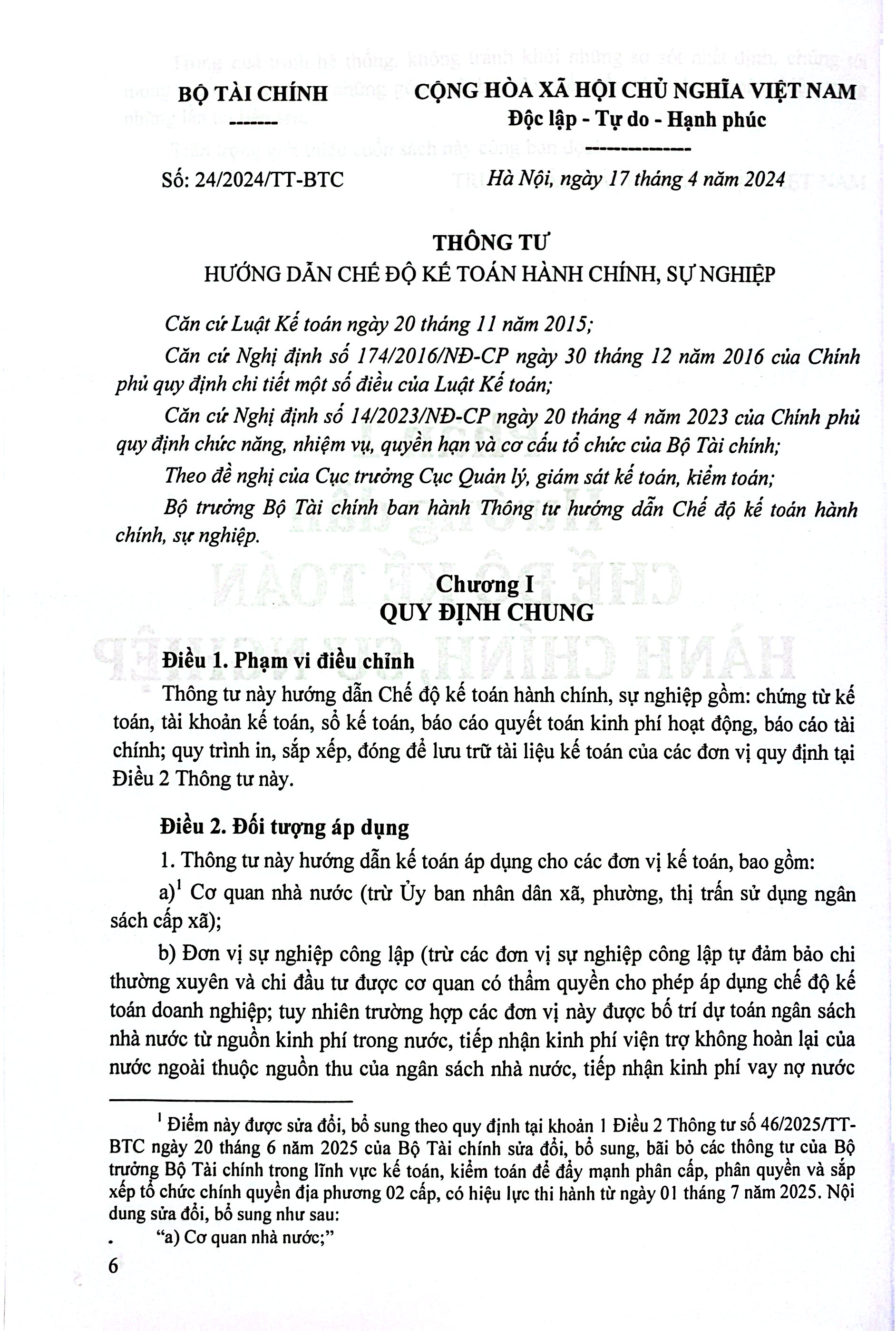 Hướng Dẫn Chế Độ Kế Toán Hành Chính, Sự Nghiệp Và Lập Báo Cáo Tài Chính Hợp Nhất Của Đơn Vị Kế Toán Cấp Trên - Ảnh 5
