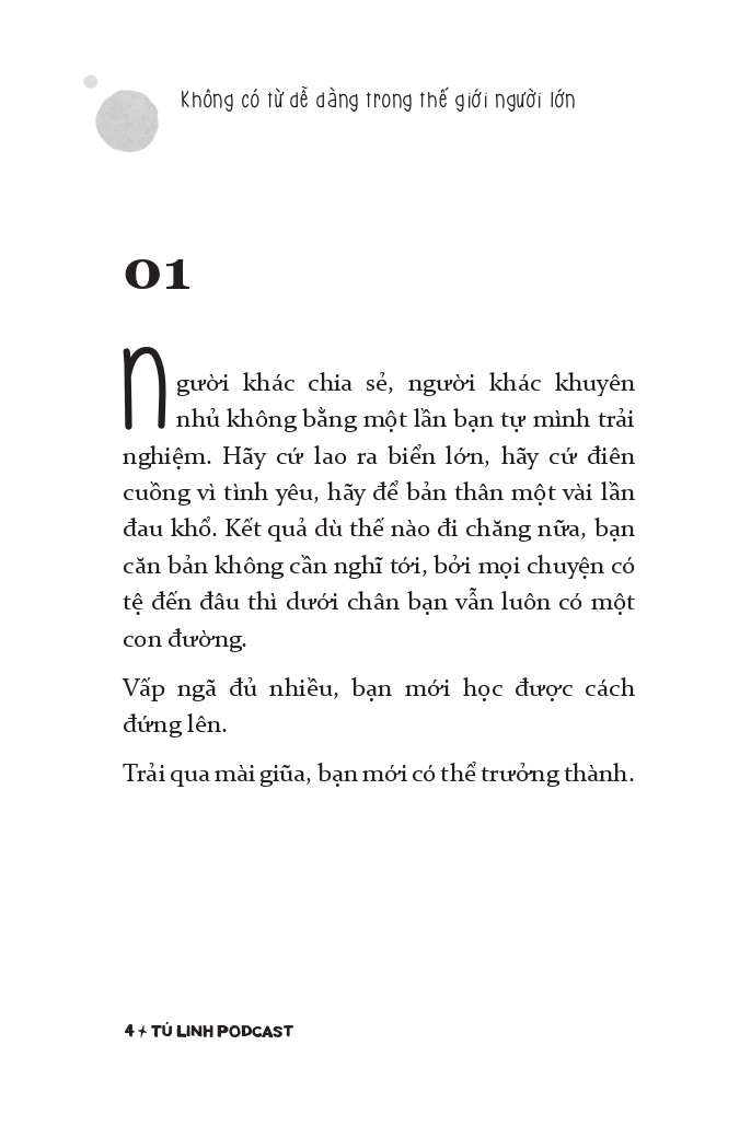 Khong Co Tu De Dang Trong The Gioi Nguoi Lon - 在成年人世界里没有轻易这个词 - Ảnh 5