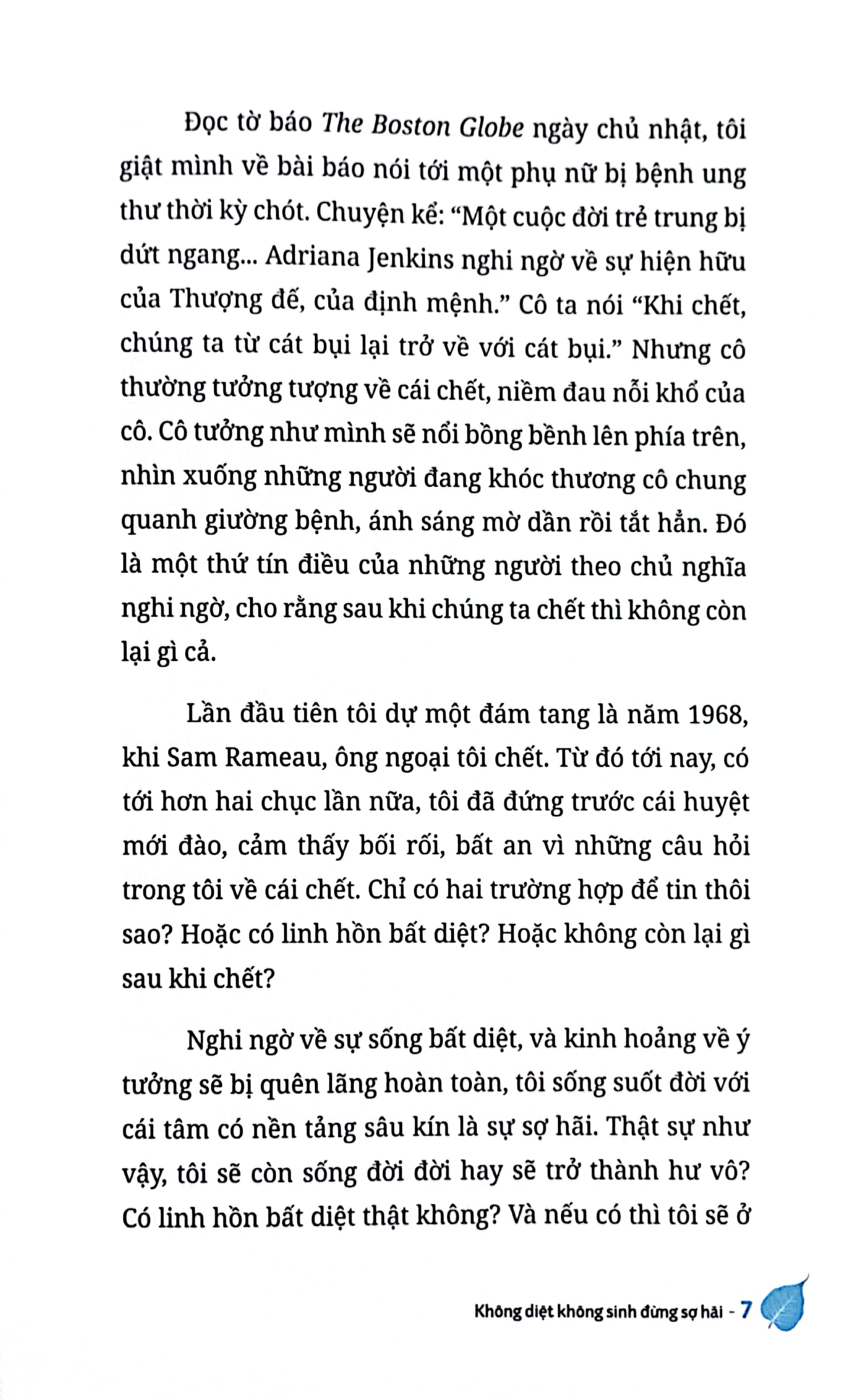 không diệt không sinh đừng sợ hãi - bìa cứng - phiên bản đặc biệt - tặng kèm postcard + bút chì khắc tên sách - Ảnh 12