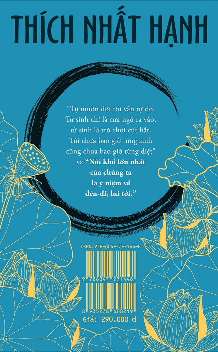 không diệt không sinh đừng sợ hãi - bìa cứng - phiên bản đặc biệt - tặng kèm postcard + bút chì khắc tên sách - Ảnh 3