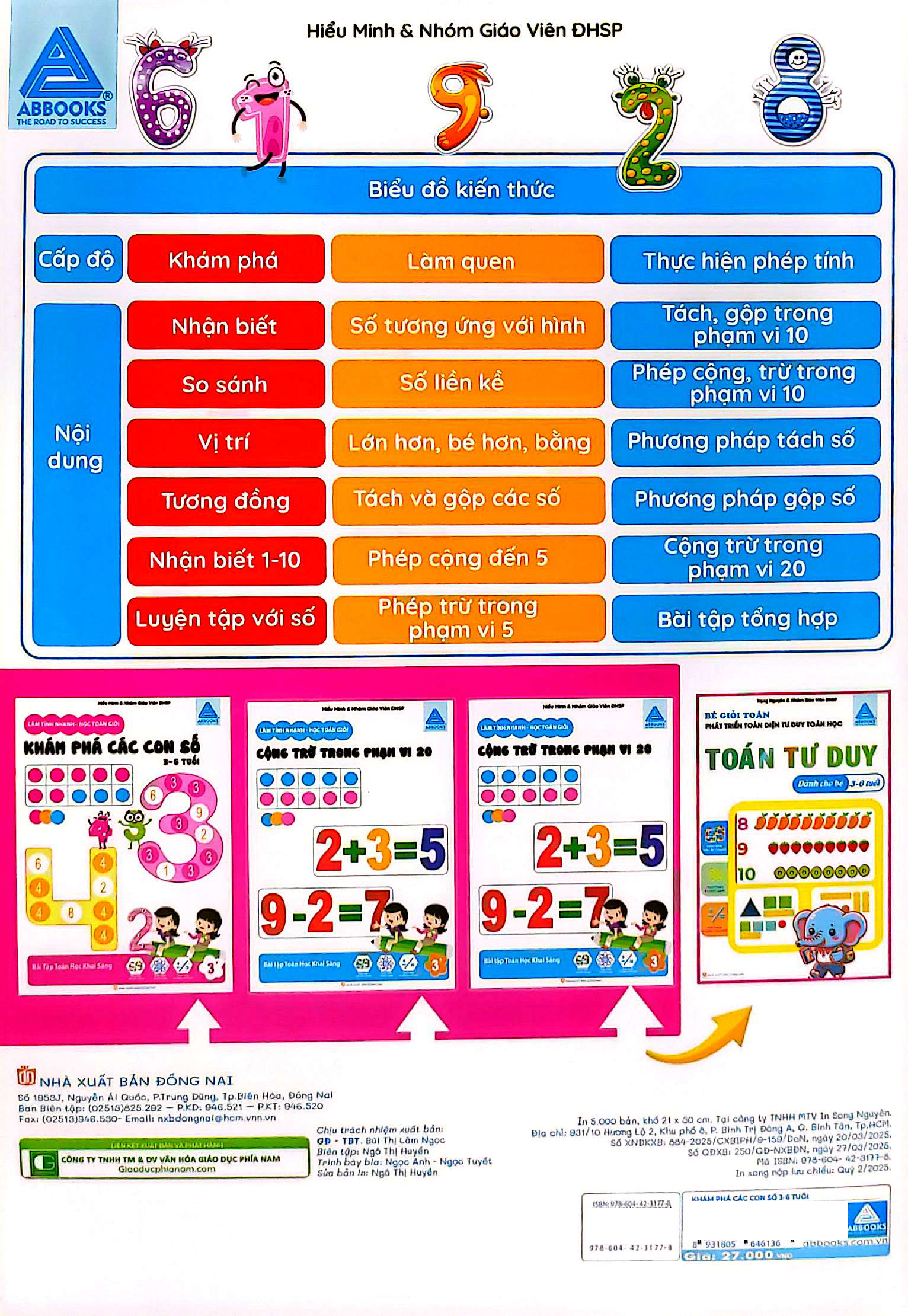 Lam Tinh Nhanh - Hoc Toan Gioi - Kham Pha Cac Con So 3-6 Tuoi - Bai Tap Toan Hoc Khai Sang - Ảnh 6