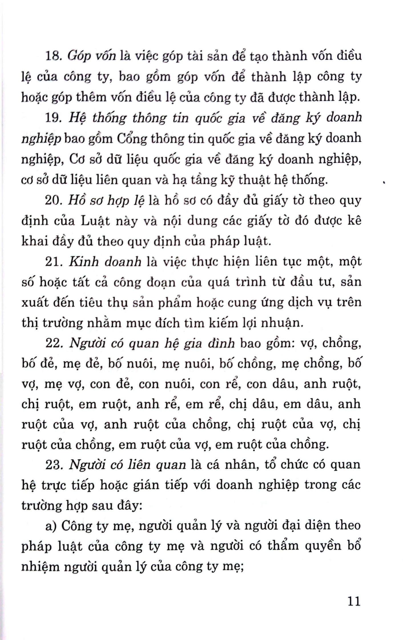 luật doanh nghiệp (hiện hành) (sửa đổi, bổ sung năm 2022) - Ảnh 7