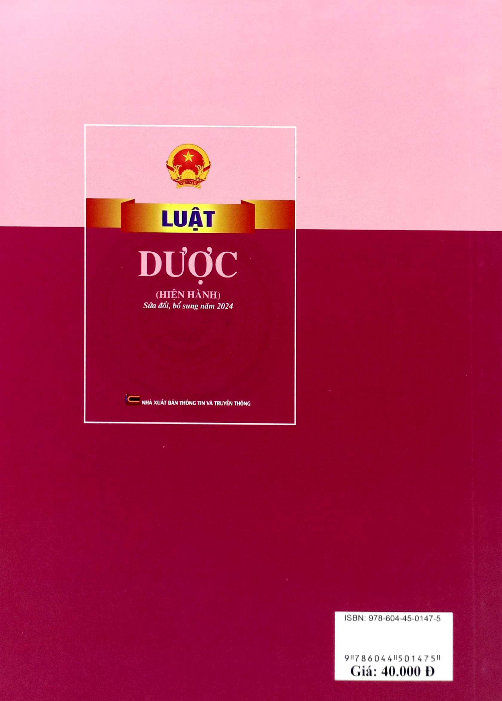 Luật Dược (Hiện Hành) Sửa Đổi, Bổ Sung Năm 2024 - Ảnh 6