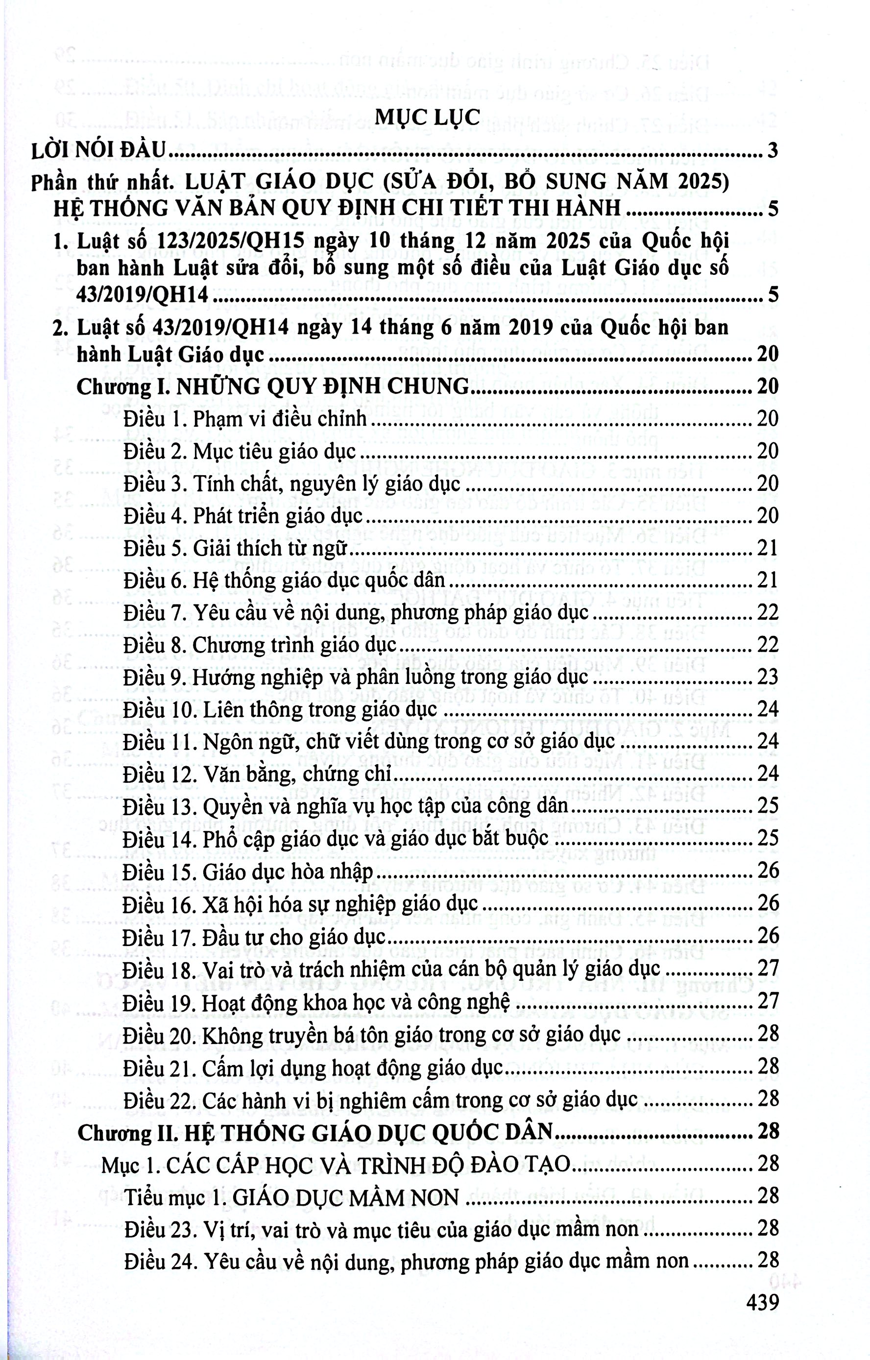 Luật Giáo Dục, Luật Nhà Giáo - Hệ Thống Các Văn Bản Quy Định Chi Tiết Thi Hành - Ảnh 3