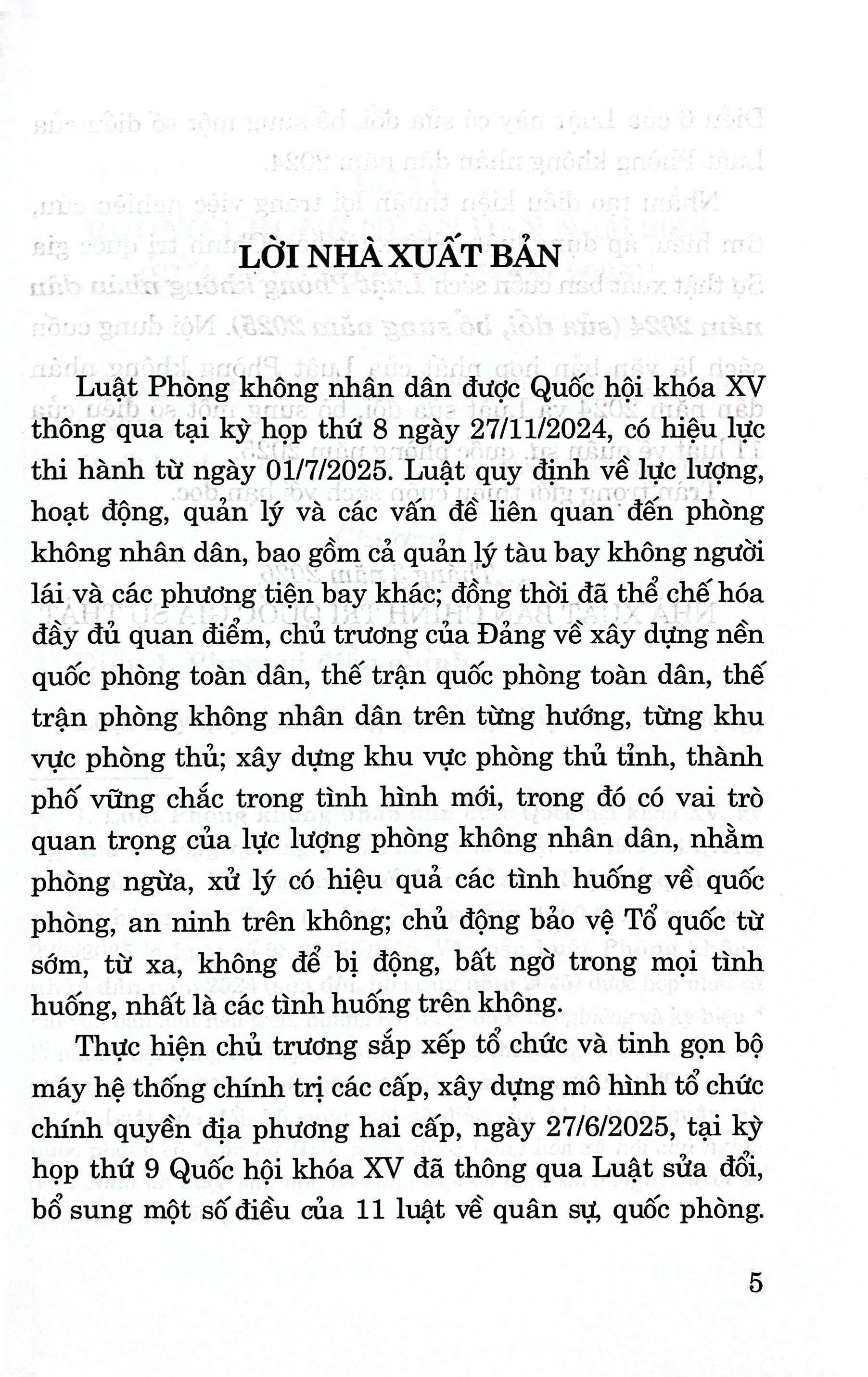 Luật Phòng Không Nhân Dân Năm 2024 (Sửa Đổi, Bổ Sung Năm 2025) - Ảnh 4