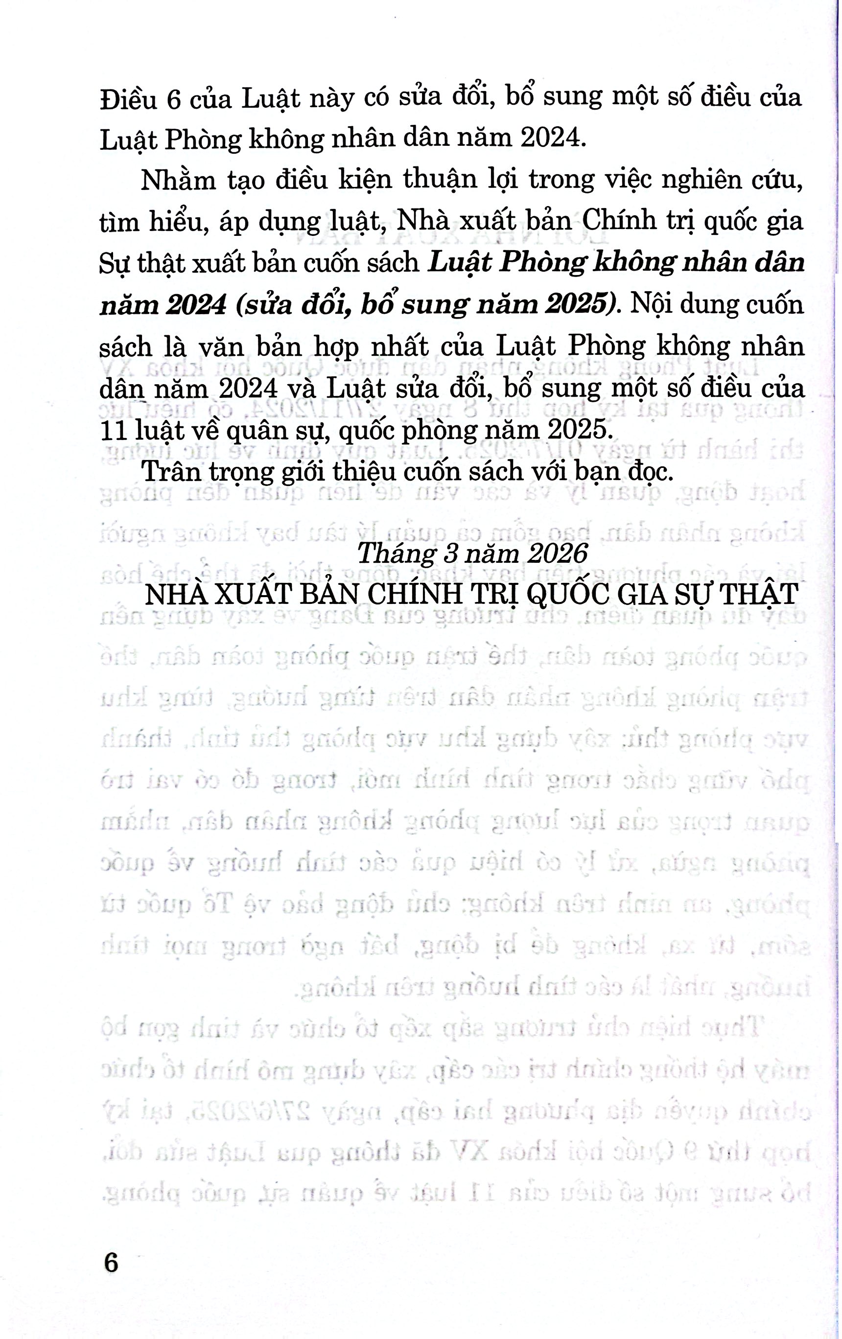 Luật Phòng Không Nhân Dân Năm 2024 (Sửa Đổi, Bổ Sung Năm 2025) - Ảnh 5