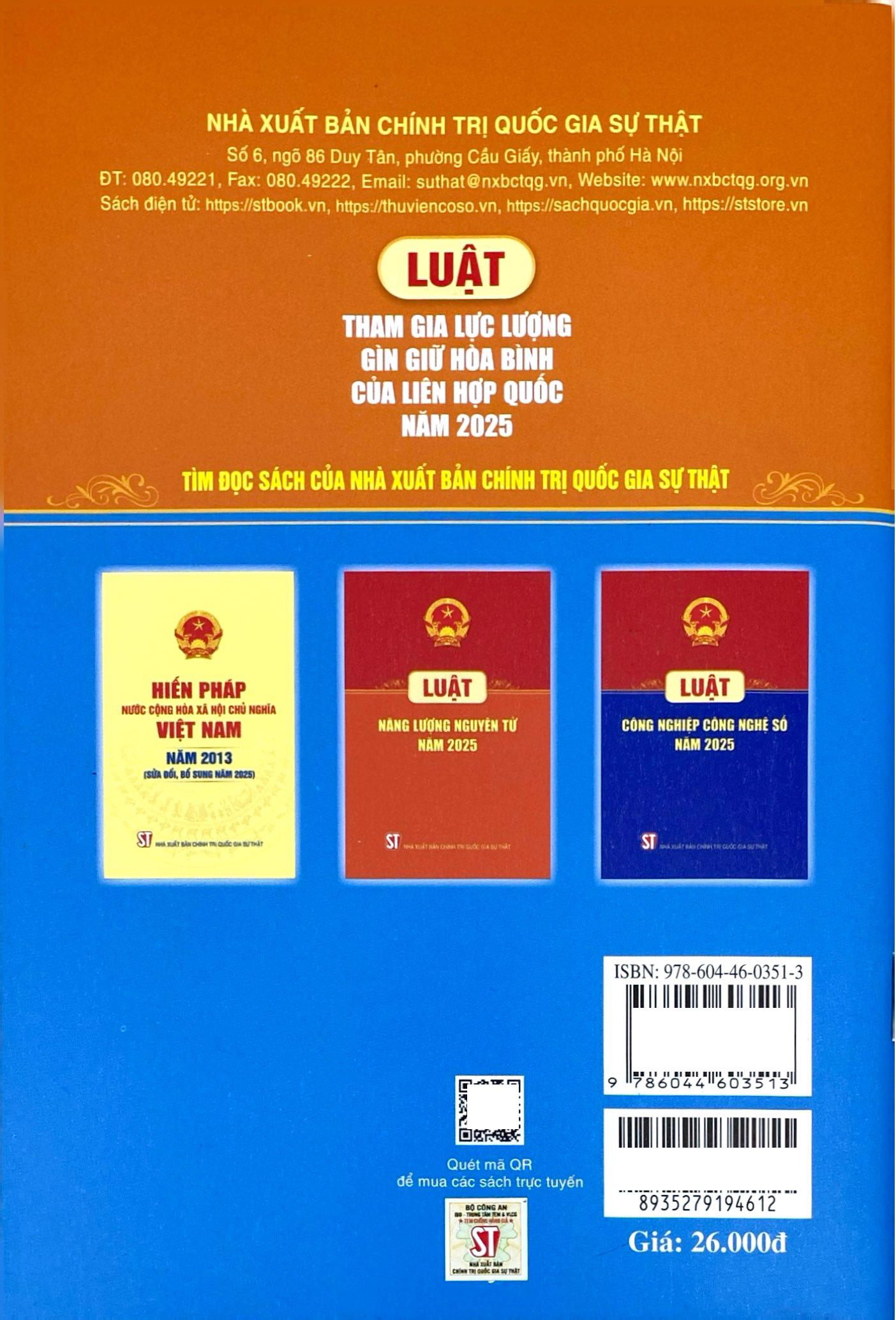 Luật Tham Gia Lực Lượng Gìn Giữ Hòa Bình Của Liên Hợp Quốc Năm 2025 - Ảnh 6